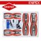 KNIPEX 002004SB ชุดคีมถ่างแหวน-หุบแหวน 8 ตัวชุด (48,49) ในถาดพลาสติก KNIPEX คะนิเพค คีมช่างมืออาชีพอันดับ 1 MADE IN GERMANY
