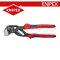 KNIPEX 8602180 คีมประแจขันน็อตในตัวเดียว / คีมคอเลื่อน 7 นิ้ว / 180 มม. เหล็กรมดำ ด้ามหนาสองสี KNIPEX คะนิเพค คีมช่างมืออาชีพอันดับ 1 MADE IN GERMANY