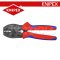 KN975236 คีมย้ำหางปลามีฉนวนและตัดงอ 0.5-6.0 SQMM. ความยาวทั้งตัว 220 มม. PRECIFORCE CRIMPING TOOLS KNIPEX คะนิเพค คีมช่างมืออาชีพอันดับ 1 MADE IN GERMANY