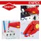 KNIPEX 986201 คีมปากแบน/คีมปากจิ้งจกพลาสติก ขนาด 180 มม. / 7 นิ้ว KNIPEX คะนิเพค คีมช่างมืออาชีพอันดับ 1 MADE IN GERMANY