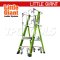 19702 บันไดไฟเบอร์กลาส 2' (1.19 ม.) ไม่มีขาค้ำ SAFETY CAGE 2.0 No.19702 LITTLE GIANT