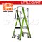 19702 บันไดไฟเบอร์กลาส 2' (1.19 ม.) ไม่มีขาค้ำ SAFETY CAGE 2.0 No.19702 LITTLE GIANT
