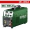 MIG-MAG160 "MC-WELD" เครื่องเชื่อมไฟฟ้า MC-WELD MIG-MAG 160 (4 IN 1) สามารถใช้กระบวนการเชื่อม MIG / MIG-MAG / MMA / Lift TIG ในเครื่องเดียว แรงดันไฟฟ้าขาเข้า 1Phase 220V±15% 50/60 Hz แม็กเวล