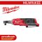 M12FHIR38-0 (018527007) ประแจบล็อกด้ามฟรีไร้สาย 12V 3/8" แรงบิด 47Nm ความเร็วรอบ 450 รอบ/นาที (เครื่องเปล่า) MILWAUKEE