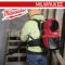 M18 FBPV2-0 (018931004) เครื่องดูดฝุ่นไร้สาย 18V แบบสะพายหลัง (เครื่องเปล่า) ความจุ 3.8 ลิตร MILWAUKEE