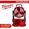 M18 AFG2-0 APJ (016275005) พัดลมไร้สาย PACKOUT™ 18V (เครื่องเปล่า) หมุนได้ 300° ปรับความเร็วได้ M18 MILWAUKEE