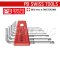 PB212H6 ชุดประแจหกเหลี่ยมหัวบอลสั้น ขนาด 1.5-6 มม. (6 ตัวชุด) PB SWISS TOOLS