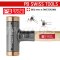 PB306.40CU ค้อนทองแดงด้ามไม้ ขนาดหัว 40 มม. ความยาวทั้งตัวพร้อมด้าม 380 มม. PB SWISS TOOLS