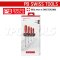 PB8242 ชุดไขควงปากแฉก 4 ตัวชุด SWISSGRIP HANDLE เบอร์ 0,1,2,3 พร้อมแผงแขวน PB SWISS TOOLS