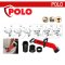 POLO เครื่องล้างท่ออัดแรงดัน รุ่น D-10A หัวปั๊ม 4 หัว เหมาะกับใช้ทำความสะอาดท่อน้ำภายในบ้าน สีแดง (โปโล)