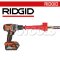 K-6P (56658) เครื่องล้างชักโครก ขนาด 6 ฟุต ใช้ควบคู่กับสว่านไฟฟ้าได้ RIDGID