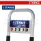 SK1512C/4.0 เครื่องฉีดน้ำแรงดันอุตสาหกรรม 175 บาร์ มอเตอร์ 4 แรง 1450 รอบ/นาที ไฟ 220V สายอัดฉีดแรงดันยาว 15 เมตร แบบรถเข็นล้อหลัง 2ล้อ STARKE