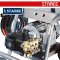 SK1809C/5.5 เครื่องฉีดน้ำแรงดันอุตสาหกรรม 200 บาร์ มอเตอร์ 5.5 แรง 4 POLE 1450 รอบ/นาที ไฟ 380V สายอัดฉีดแรงดันยาว 15 เมตร แบบรถเข็นล้อหลัง 2ล้อ STARKE