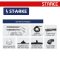 SK-530 (530) เครื่องดูดฝุ่น-ดูดน้ำอุตสาหกรรม 30 ลิตร 1200 วัตต์ สายยาวดูดฝุ่น 2 เมตร STARKE