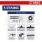 SK-730 (730) เครื่องดูดฝุ่นซักพรม ซักเบาะ 30 ลิตร 1000 วัตต์ STARKE
