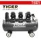 JAGUAR-120 ปั๊มลมออยล์ฟรีระบบไร้น้ำมัน ขนาด 120 ลิตร 1390Wx3 มอเตอร์ทองแดง รอบมอเตอร์ 2850 RPM ไทเกอร์ TIGER