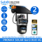 SebO PROMAX Solar DUO Gen3 กล้องไร้สายอัจริยะ 2กล้อง กว้างและหมุนติดตาม ระบบโซล่าพร้อมแบต 30วัน ซิม4G