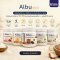 Albu Quik Gold เครื่องดื่มไข่ขาวผง โปรตีนสูง ละลายไว ไม่เติมนมผงและน้ำตาลทราย ขนาด 180 กรัม 5 รสชาติ