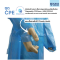 ESMedProtect เสื้อกาวน์พลาสติกแบบใช้ครั้งเดียว Disposable CPE Gown - NON STERILE Model : DG1BA