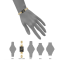 ANNE KLEIN AK10/4898BKGP นาฬิกาข้อมือผู้หญิง