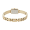 Anne Klein 10-5404CHGB gold tone rectangle (16mm x 26.5mm) นาฬิกาข้อมือผู้หญิง