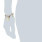 Anne Klein 10-7604CHRM gold tone round (20MM x 20MM) นาฬิกาข้อมือผู้หญิง