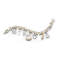 Anne Klein 10-7605TTCH gold two-tone round (20MM x 20MM) นาฬิกาข้อมือผู้หญิง