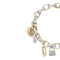 Anne Klein 10-7605TTCH gold two-tone round (20MM x 20MM) นาฬิกาข้อมือผู้หญิง