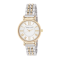 Anne Klein AK-2159SVTT gold tone round (30mm x 32.5mm) นาฬิกาข้อมือผู้หญิง