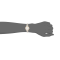 Anne Klein AK-2159SVTT gold tone round (30mm x 32.5mm) นาฬิกาข้อมือผู้หญิง