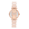 Anne Klein AK-3266LPRG rose gold round (32mm x 36.5mm) นาฬิกาข้อมือผู้หญิง