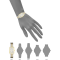 ANNE KLEIN AK/3761SVTT นาฬิกาข้อมือผู้หญิง
