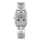 Anne Klein AK/3775BKSV silver tone octagon (24MM x 35MM) นาฬิกาข้อมือผู้หญิง