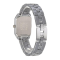 Anne Klein AK/3775BKSV silver tone octagon (24MM x 35MM) นาฬิกาข้อมือผู้หญิง