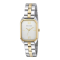 Anne Klein AK/3775SVTT silver tone octagon (24MM x 35MM) นาฬิกาข้อมือผู้หญิง