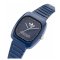 ADIDAS AOSY24029 Unisex Retro Wave One Quartz Watch Navy Blue 37mm.