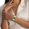 Calvin Klein Admire รุ่น CK25200333 นาฬิกาข้อมือผู้หญิง สายสแตนเลส สีทอง/เขียว หน้าปัด 30 มม.