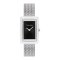 Calvin Klein 25200399 Silver Steel Mesh Black Dial Women's Watch 22.5 mm.