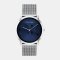 Calvin Klein 25300010 Quartz Unisex Analog Blue Mesh Watch 40 mm.