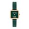 COACH CASS รุ่น CO14504227 นาฬิกาข้อมือผู้หญิง สายหนัง สีเขียว หน้าปัด 22 มม.