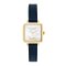 COACH CASS รุ่น CO14504228 นาฬิกาข้อมือผู้หญิง สายหนัง สีน้ำเงินเข้ม หน้าปัด 22 มม.