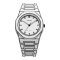 D1 MILANO D1-PCBJ34 Polycarbon White Dial Quartz Analog Watch 40.5 mm.