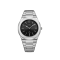 D1 Milano D1-UHBJ01 นาฬิกาข้อมือ  นาฬิกา MALE  39 mm D1 MILANO UHBJ01 GROOVY SILVER BLACK -ULTRA THIN