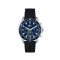 Lacoste Men's Mainsail (44mm) Blue Dial / Black Silicone Strap LC2011361