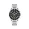 Lacoste Men's Mainsail (43mm) Black Chronograph Dial / Stainless Steel Bracelet LC2011382