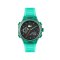 Lacoste Green Silicone Black Dial Digital-Analogue Men's Watch - LC2011392