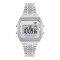 นาฬิกาข้อมือผู้หญิง DIGITAL TWO DIGITAL รุ่น AOST23554 สายสแตนเลส สีเงิน