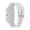 ADIDAS AOST24081 Unisex Retro Pop One Quartz Watch White-Gold 32mm.