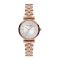 Emporio Armani's AR11446 (32mm) watch features a sunray silver dial, two-hand movement and rose gold-tone stainless steel bracelet.