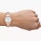 Emporio Armani Three-Hand Rose Gold-Tone Stainless Steel Watch AR11523